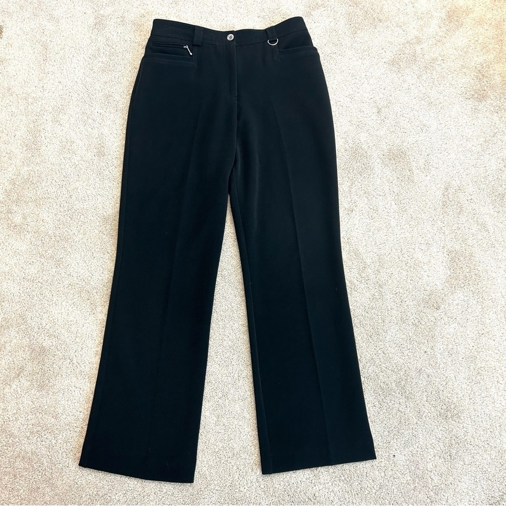 Bellissima black trouser dress pants Sz 8